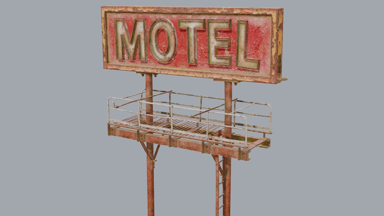 Media 1 for listing Old Motel Sign