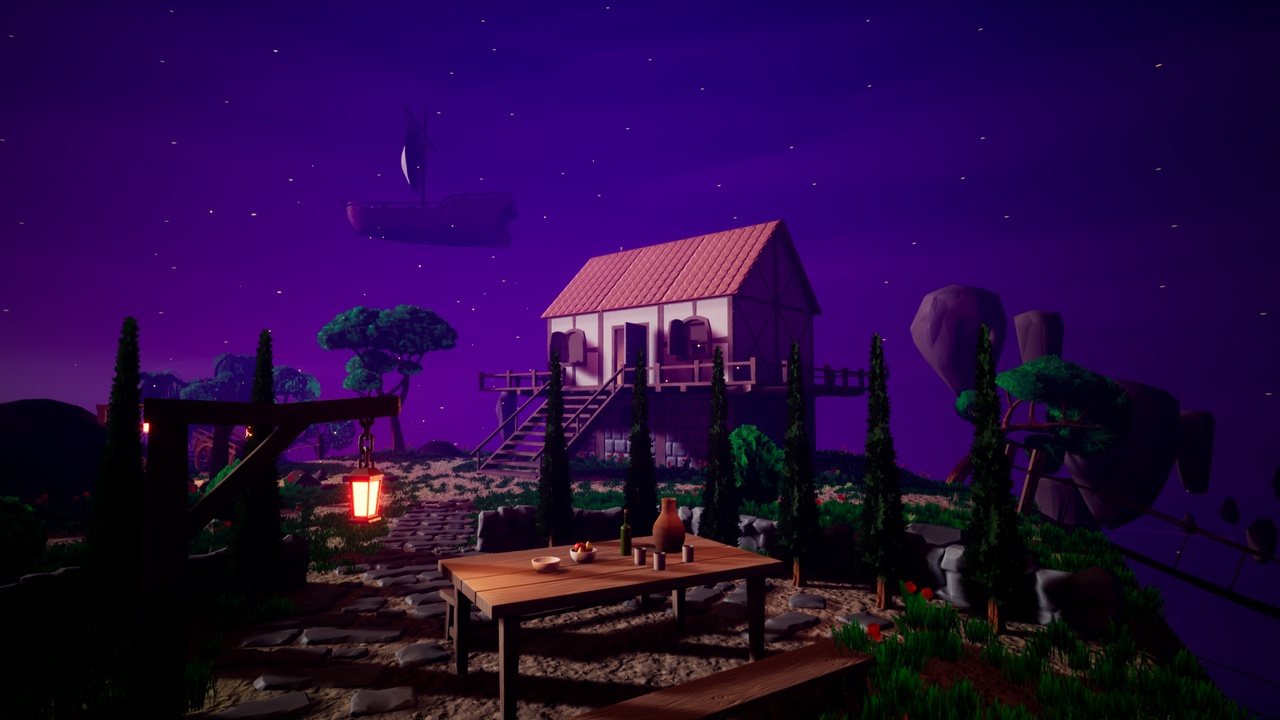 Media 1 for listing Stylized Floating Island-Lighthouse