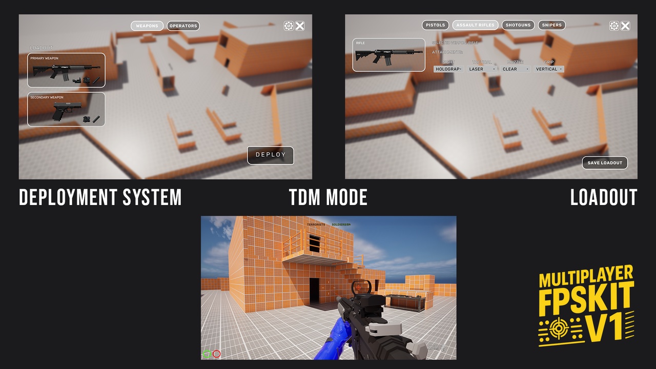 MULTIPLAYER FPS KIT