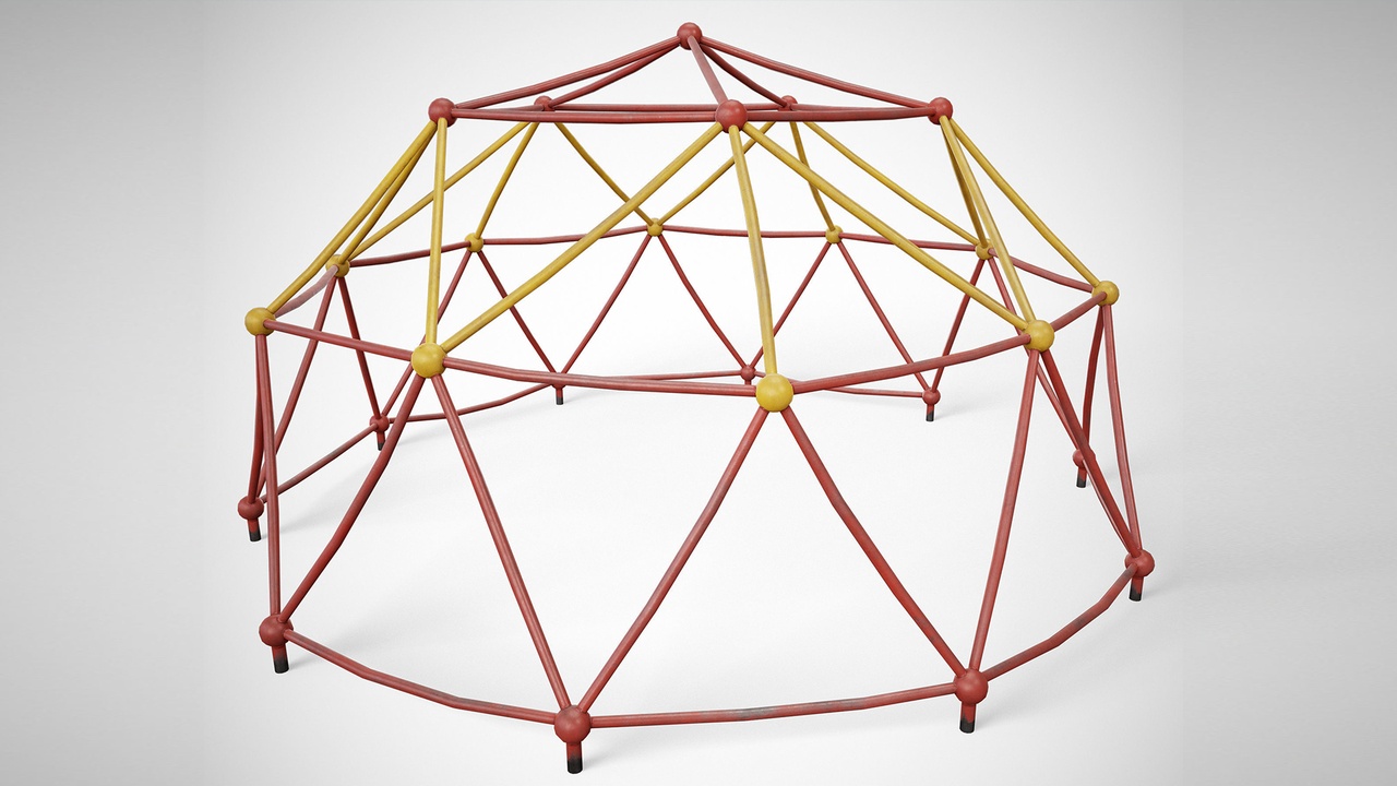 Media 1 for listing Painted Playground Dome