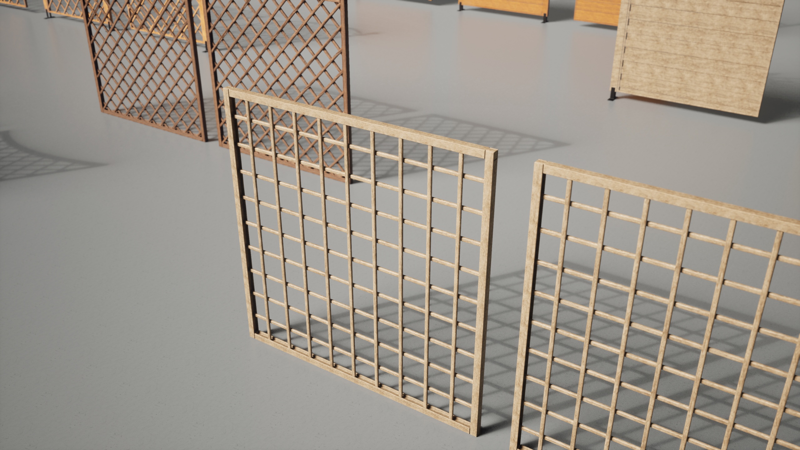 Media 1 for listing Modular Wooden Fence Set