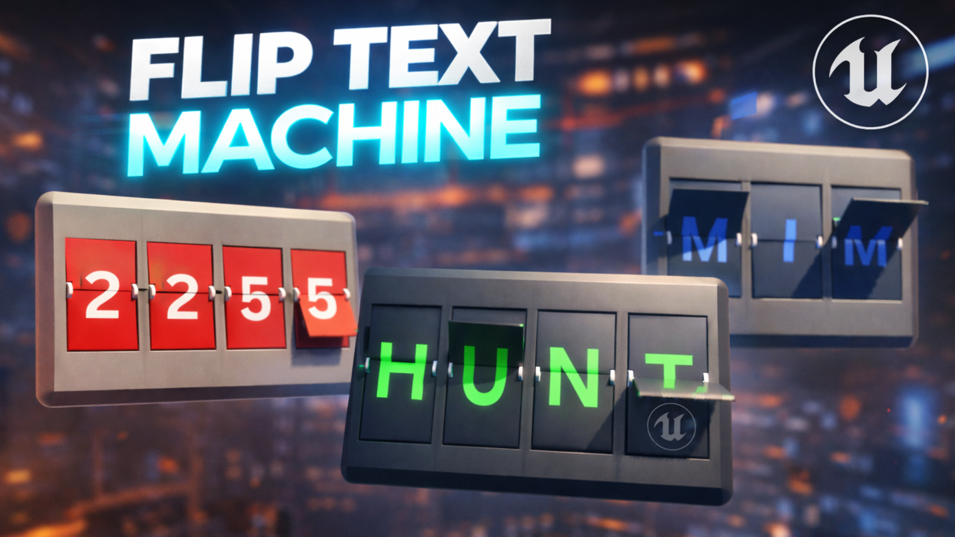 Flip Text Machine | Fab