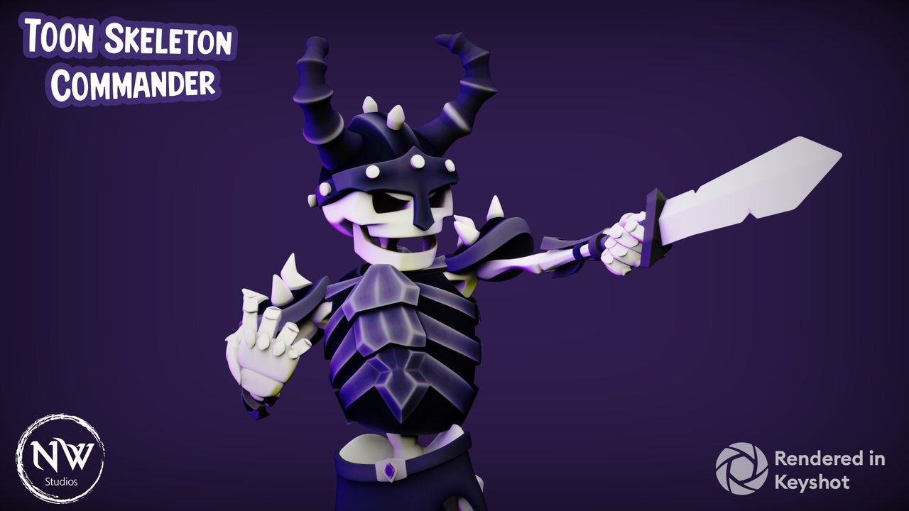 Media 1 for listing Toon Skeleton Commander