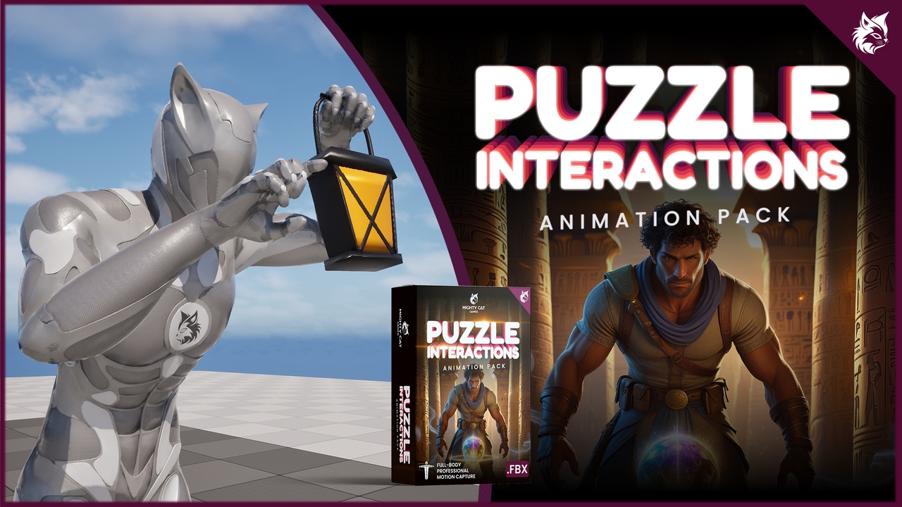 商品 Puzzle Interactions Animation Pack 的媒体 1