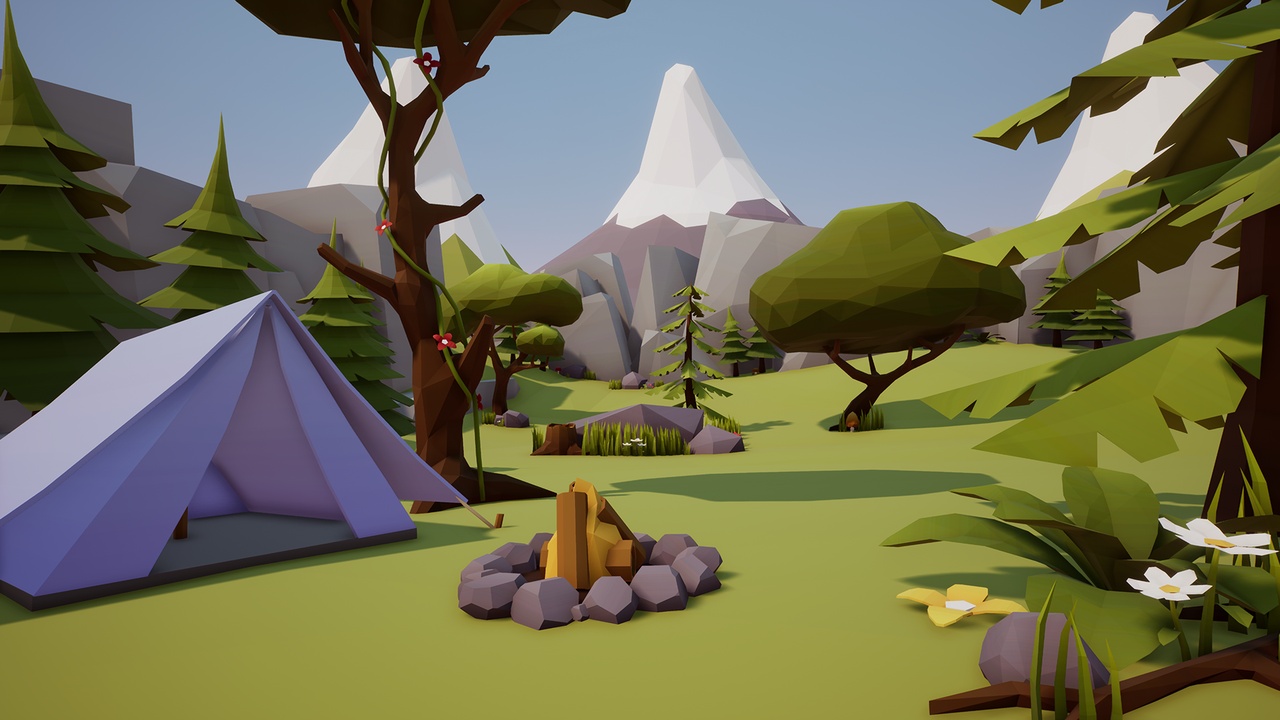 Media 1 for listing Low Poly Nature Pack