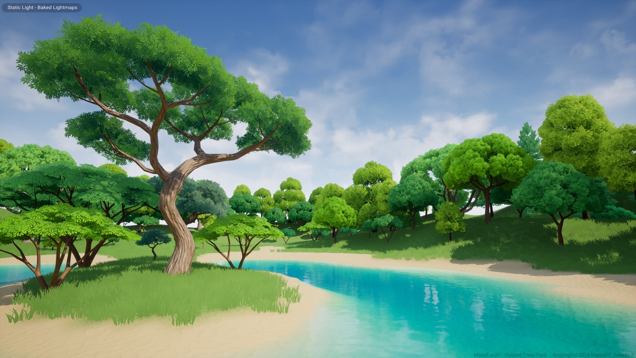Media 1 for listing Stylized Trees Pack