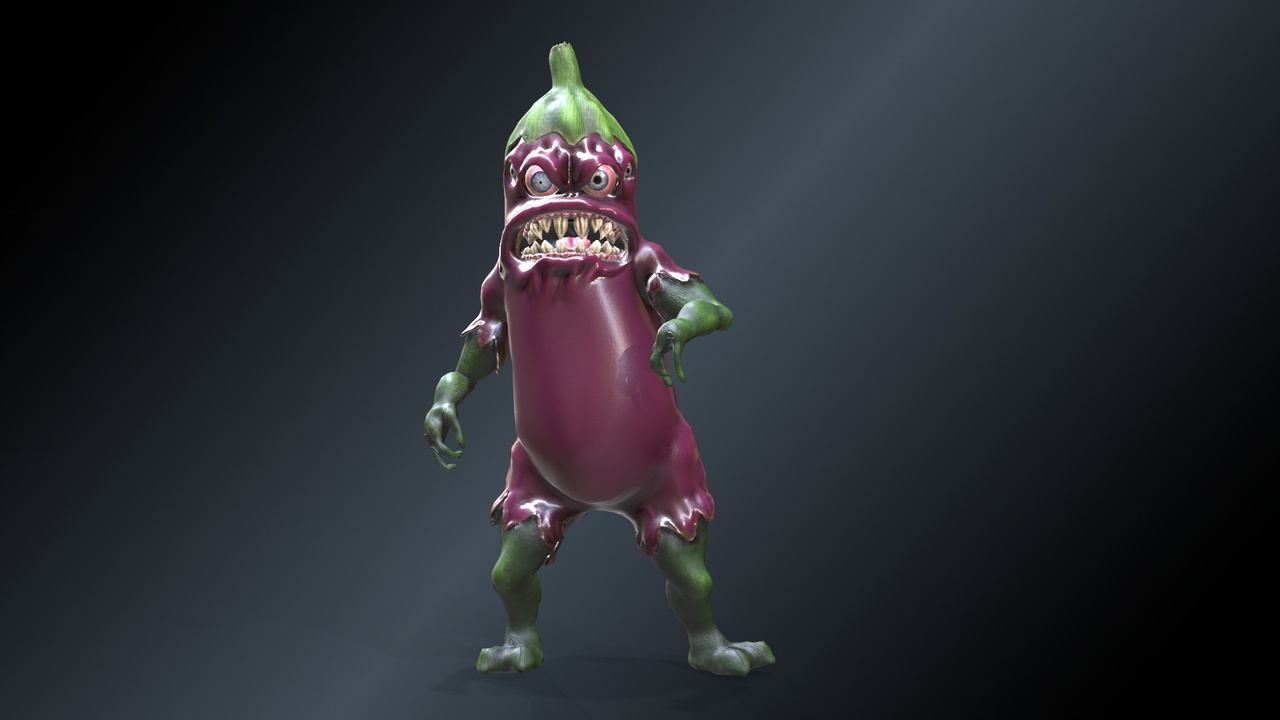 Media 1 for listing Eggplant monster