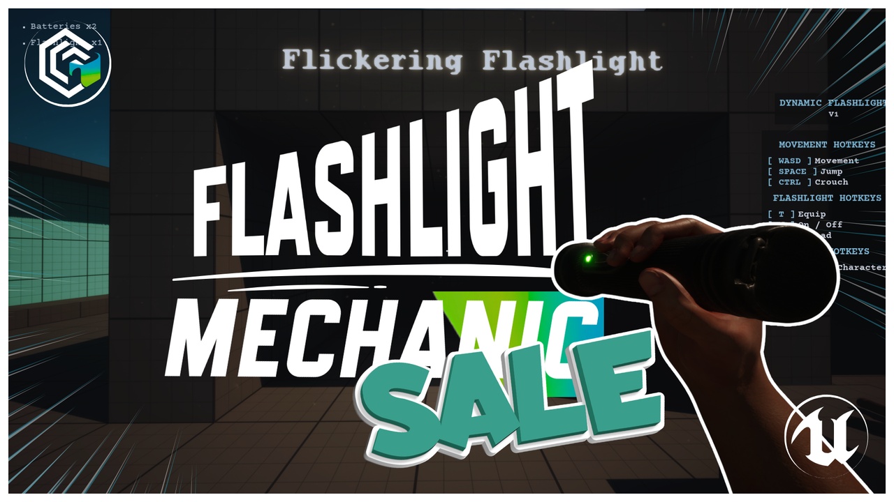 Dynamic Flashlight Mechanic | Fab