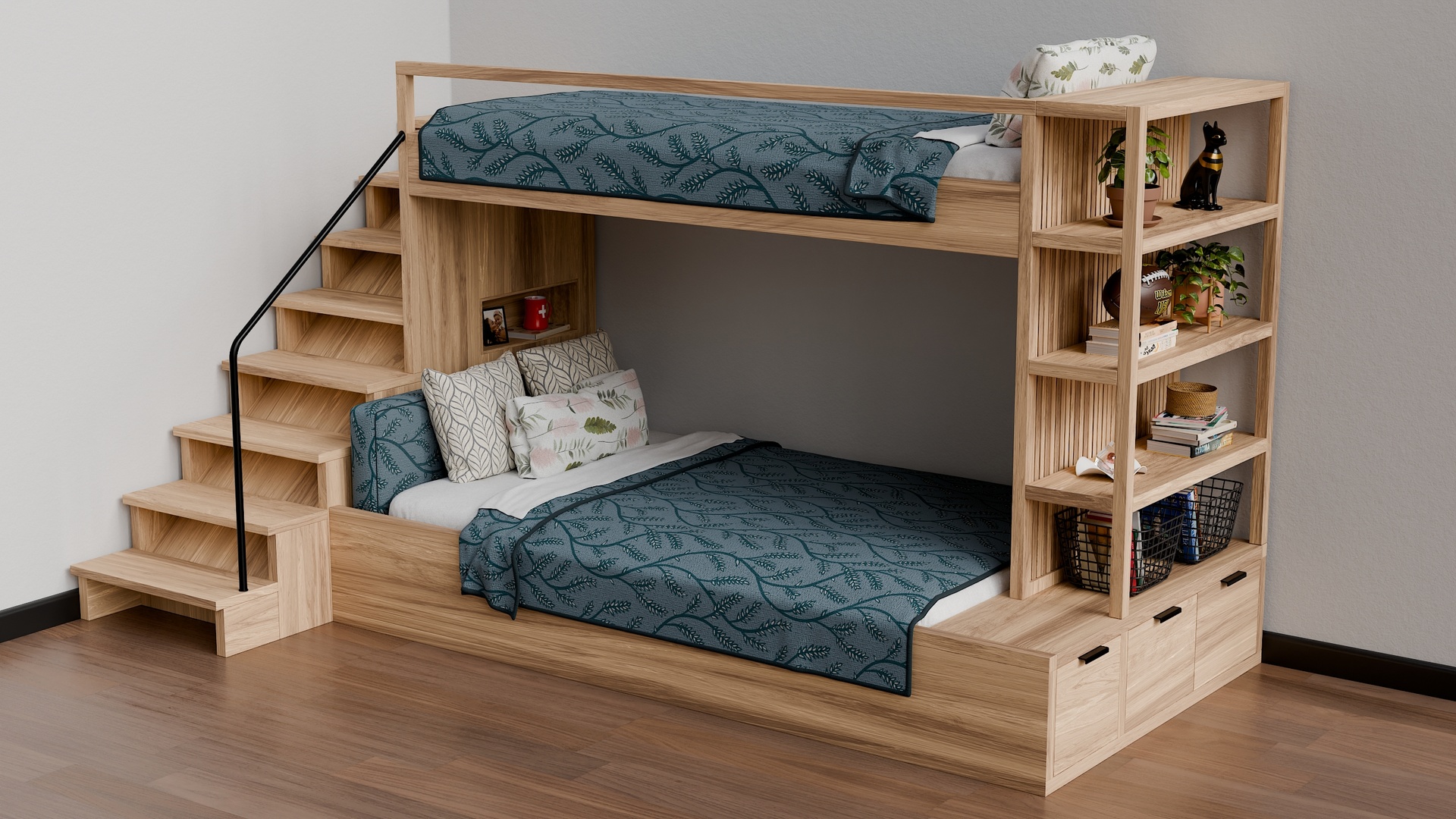 Media 1 for listing Bunk bed with decorations