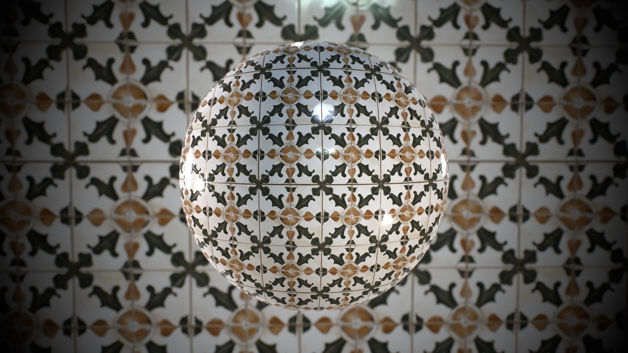 Media 1 for listing Old Sicilian Tile Material Pack 1