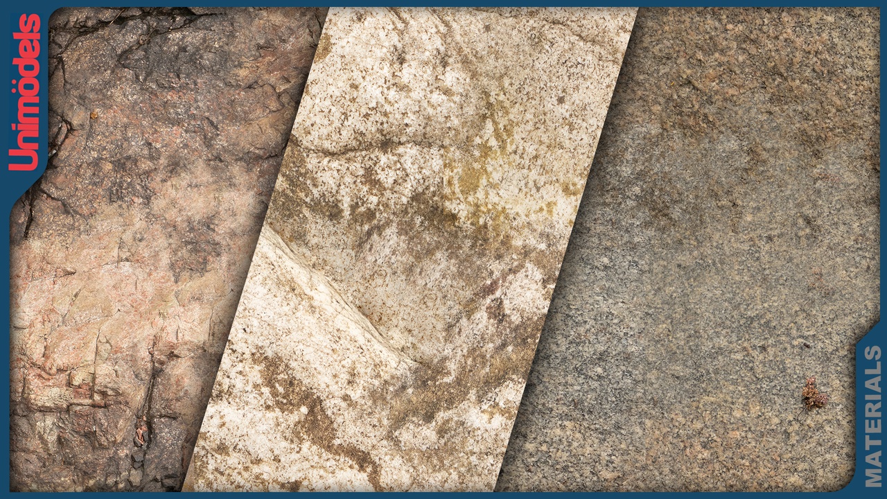 Media 1 for listing Bundle Ultimate Scanned Rock & Stone: 100+ Photogrammetry Materials