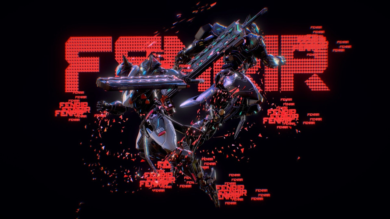 Media 1 for listing Low Poly - Cybernetic Fenrir Son of Loki