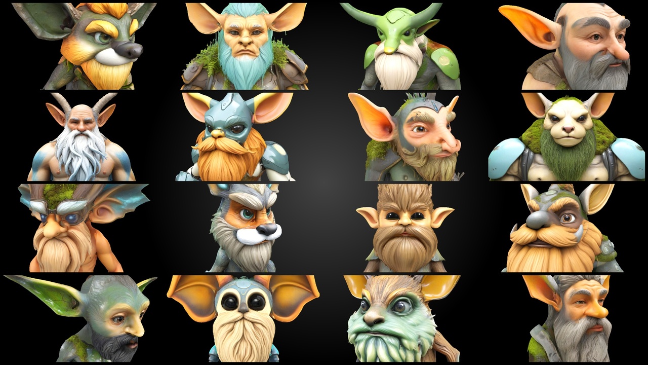 Media 1 for listing AI Forest Goblin Guardians Collection