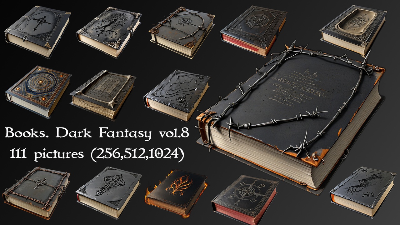 Media 1 for listing Books - Dark Fantasy vol.8