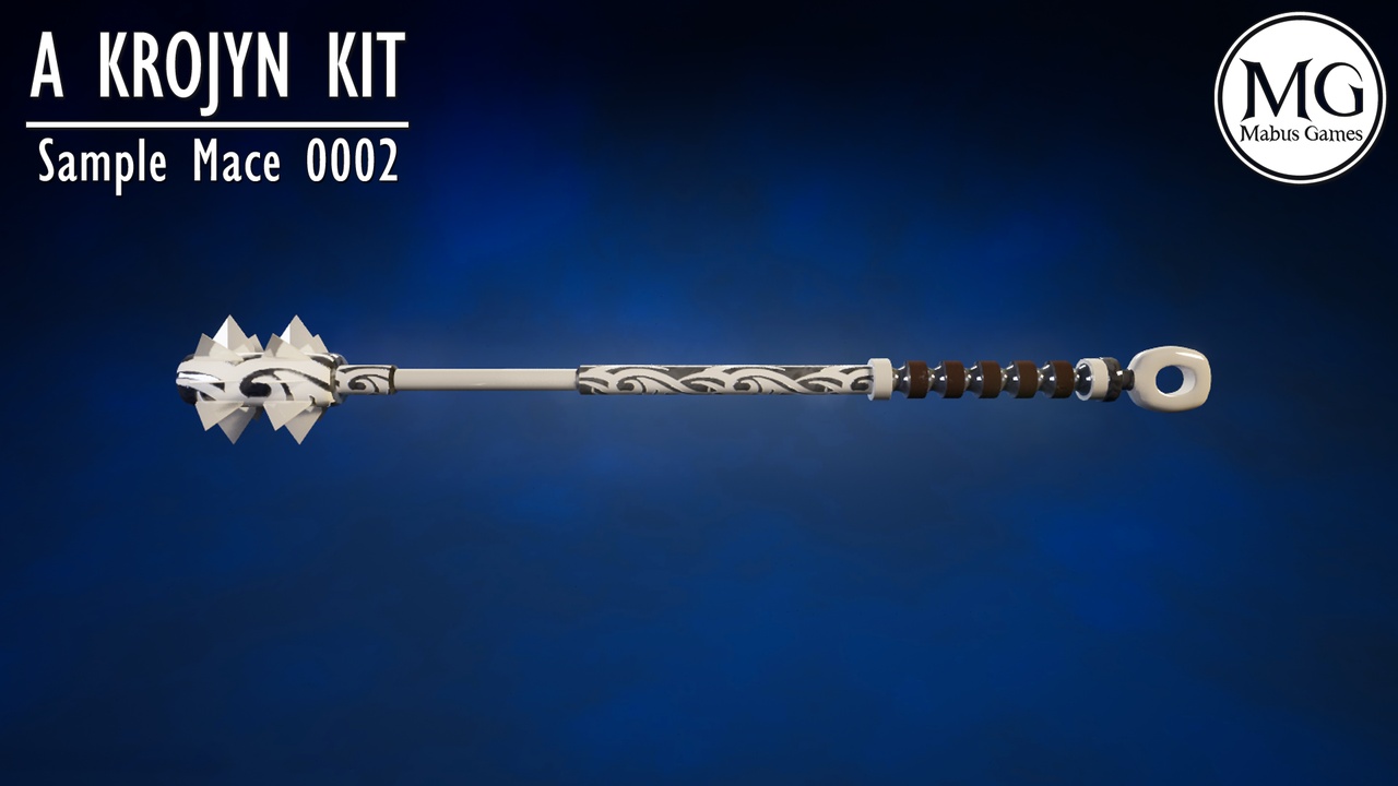 Media 1 for listing Mace 0002 - A Krojyn Kit Modular Mace Sample