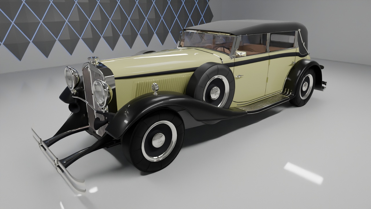 Media 1 for listing Driveable Classic Car 45 (UE4 & UE5+FBX)