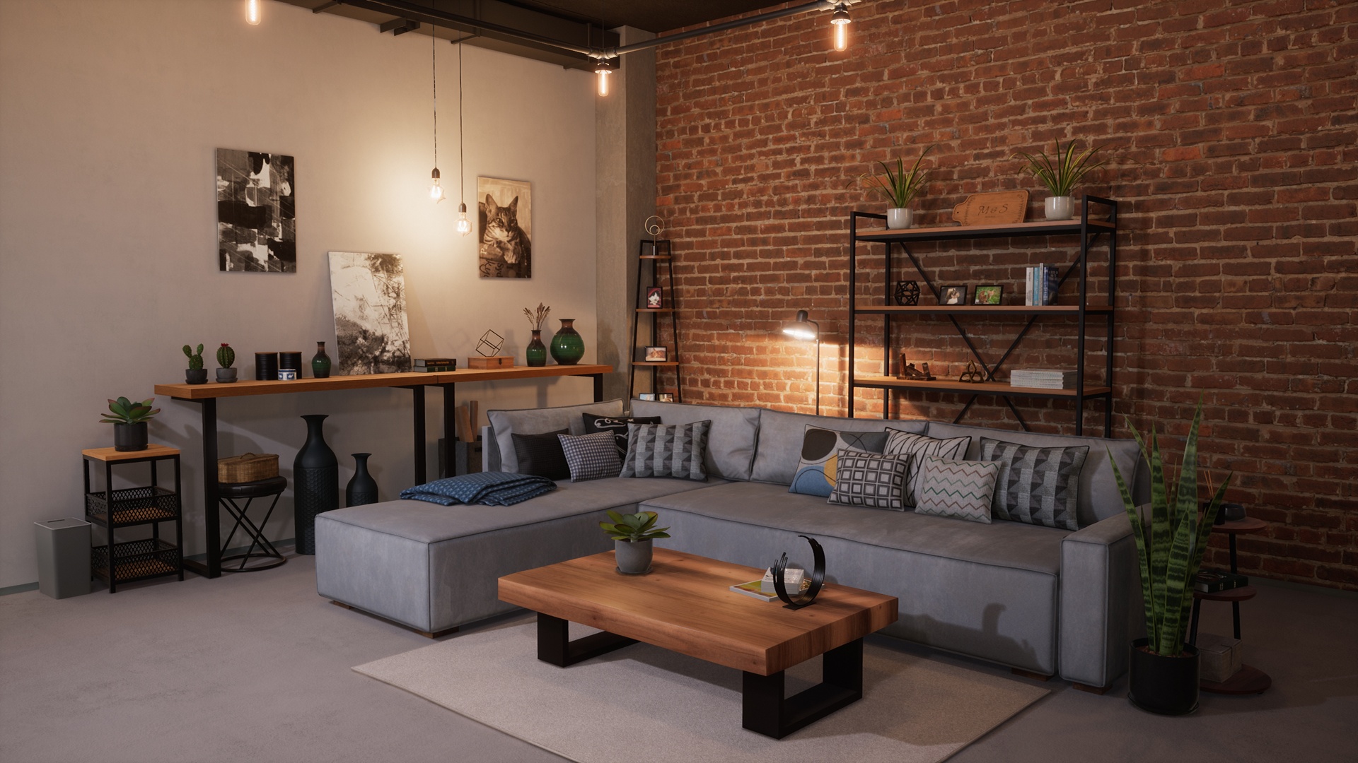 Media 1 for listing Loft / Industrial Style Room pack