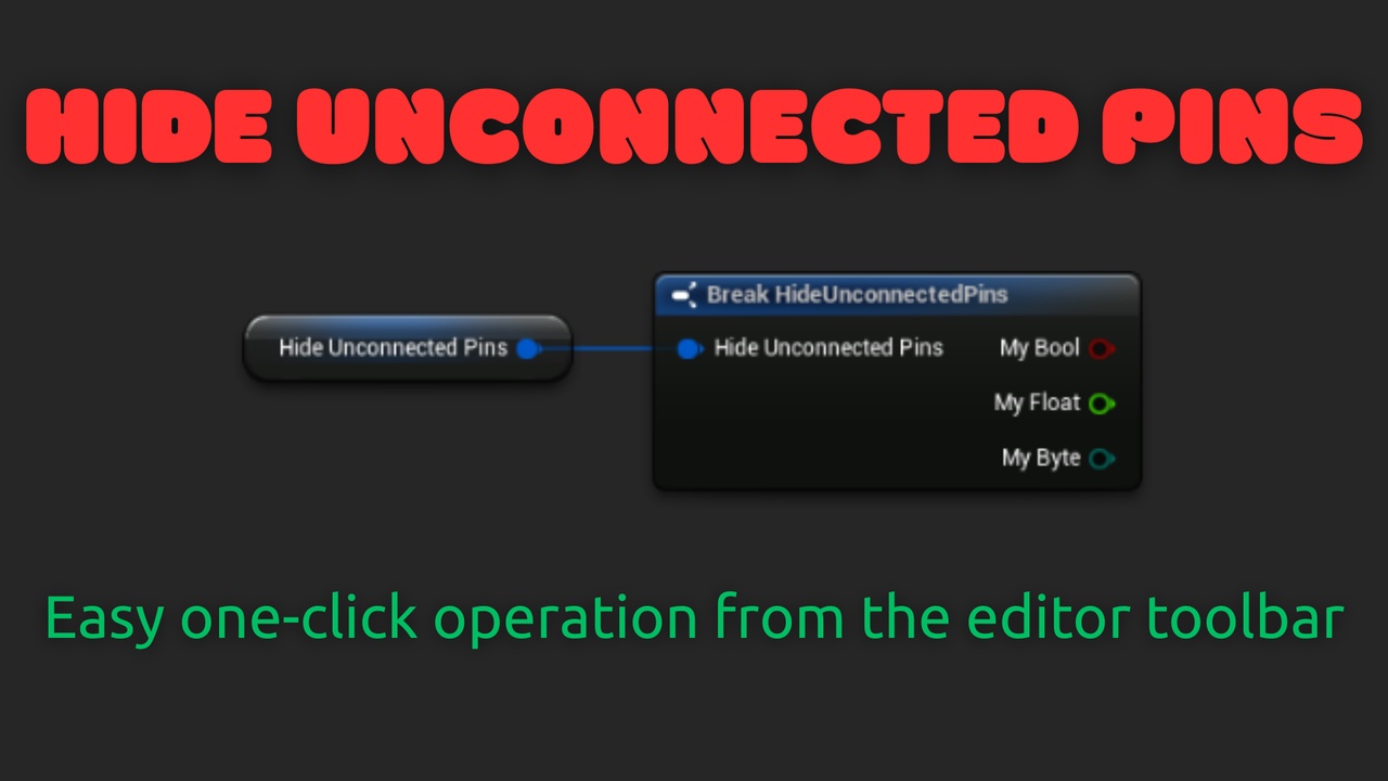 الوسائط 1 للقائمة Hide Unconnected Pins For Structures