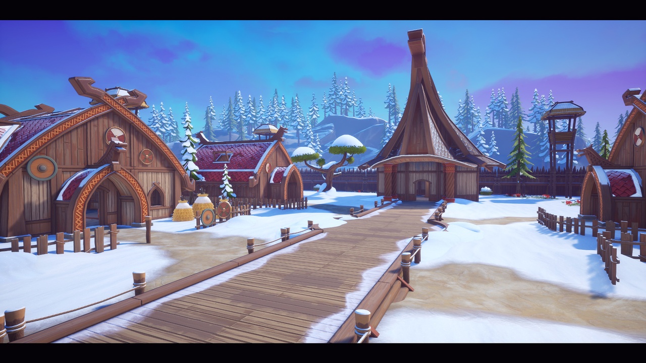 Media 1 for listing Stylized Viking Village
