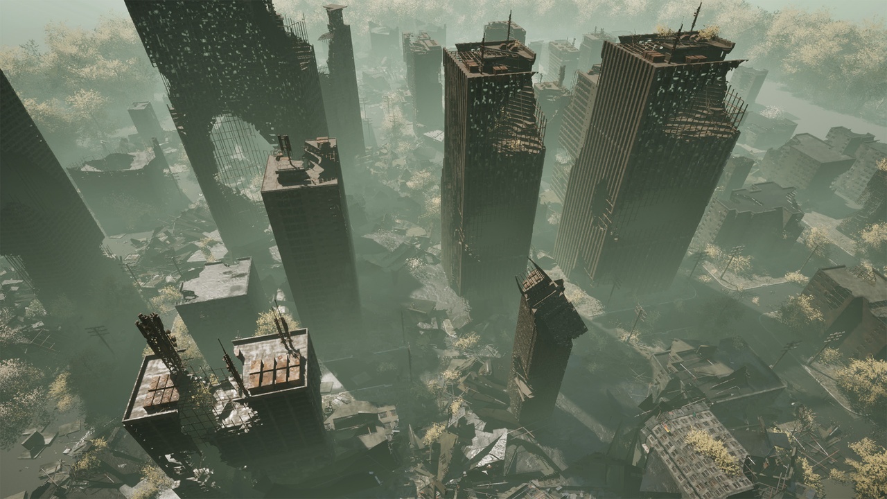 Media 1 for listing Post-Apocalyptic Ruined City Game Environment