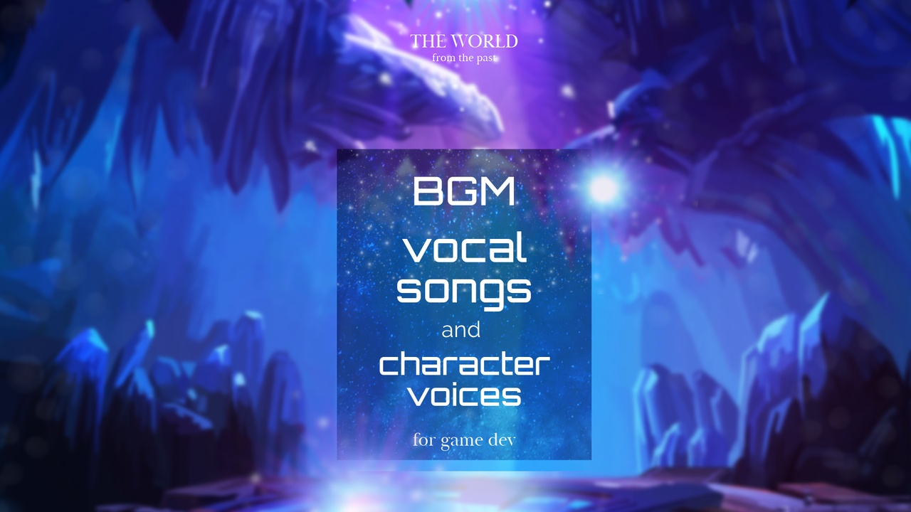 Media 1 for listing Retro BGM,vocal songs and chatracter voices BUNDLE | THE WORLD From The Past
