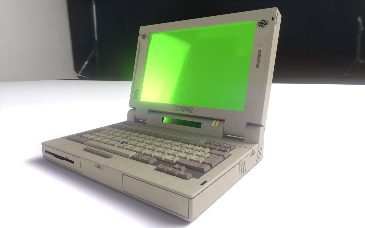 Media 1 for listing Compaq LTE 510 Laptop
