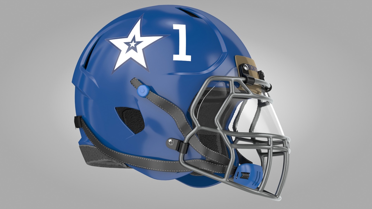 Media 1 for listing Football Helmet T1