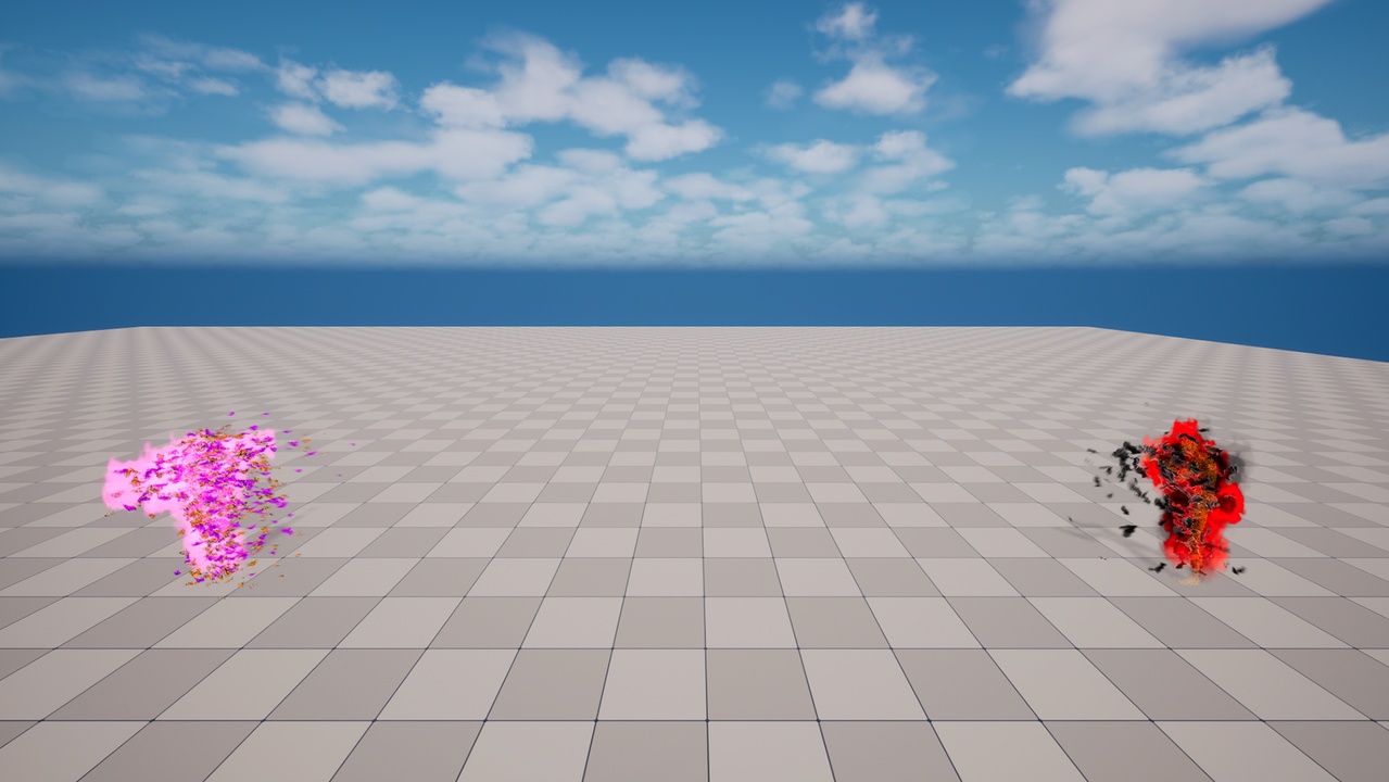Teleportation effect with flight | Fab