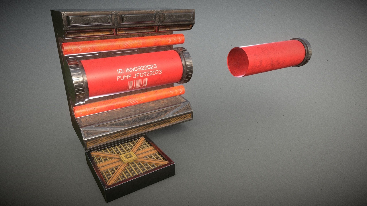 出品Modular FANTASY INDUSTRIAL SCIFI HALL JFG Props1のメディア1