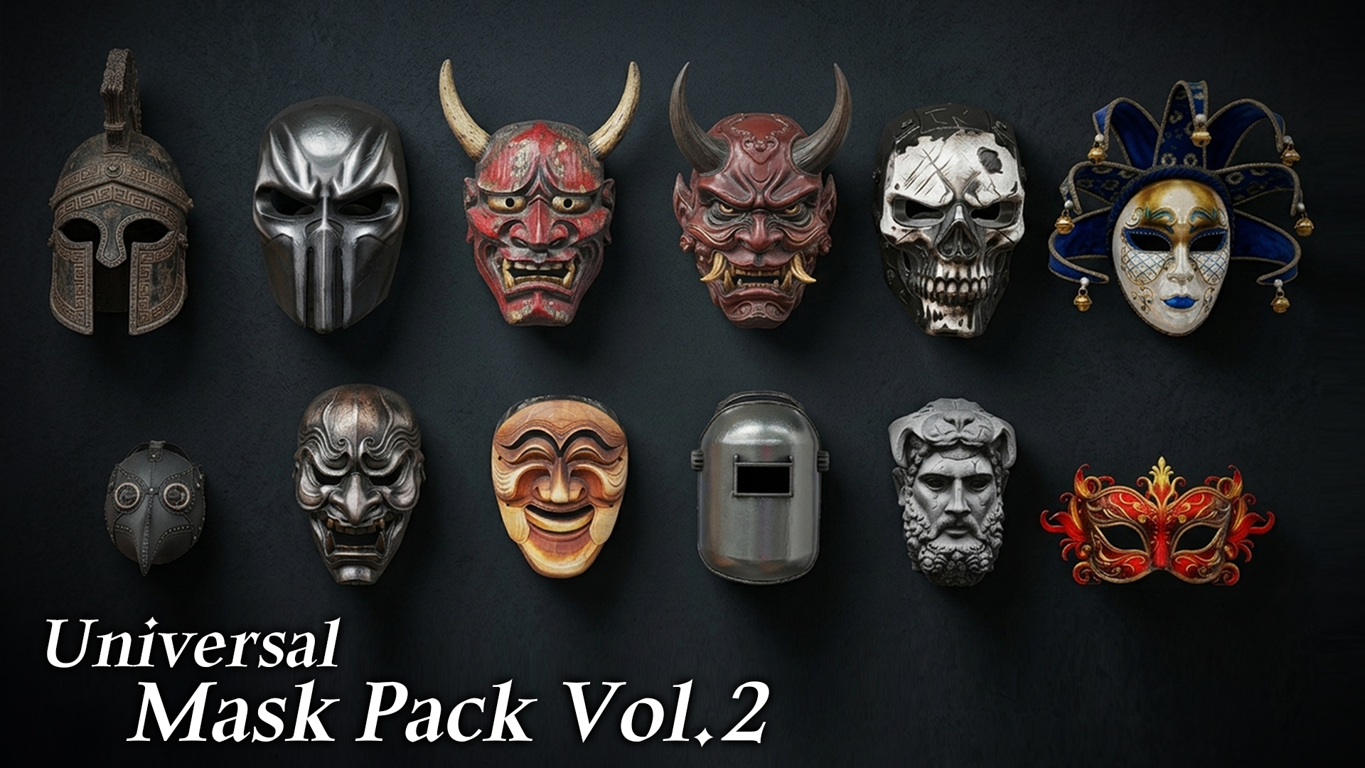 Universal Mask Pack Vol.2 | Fab