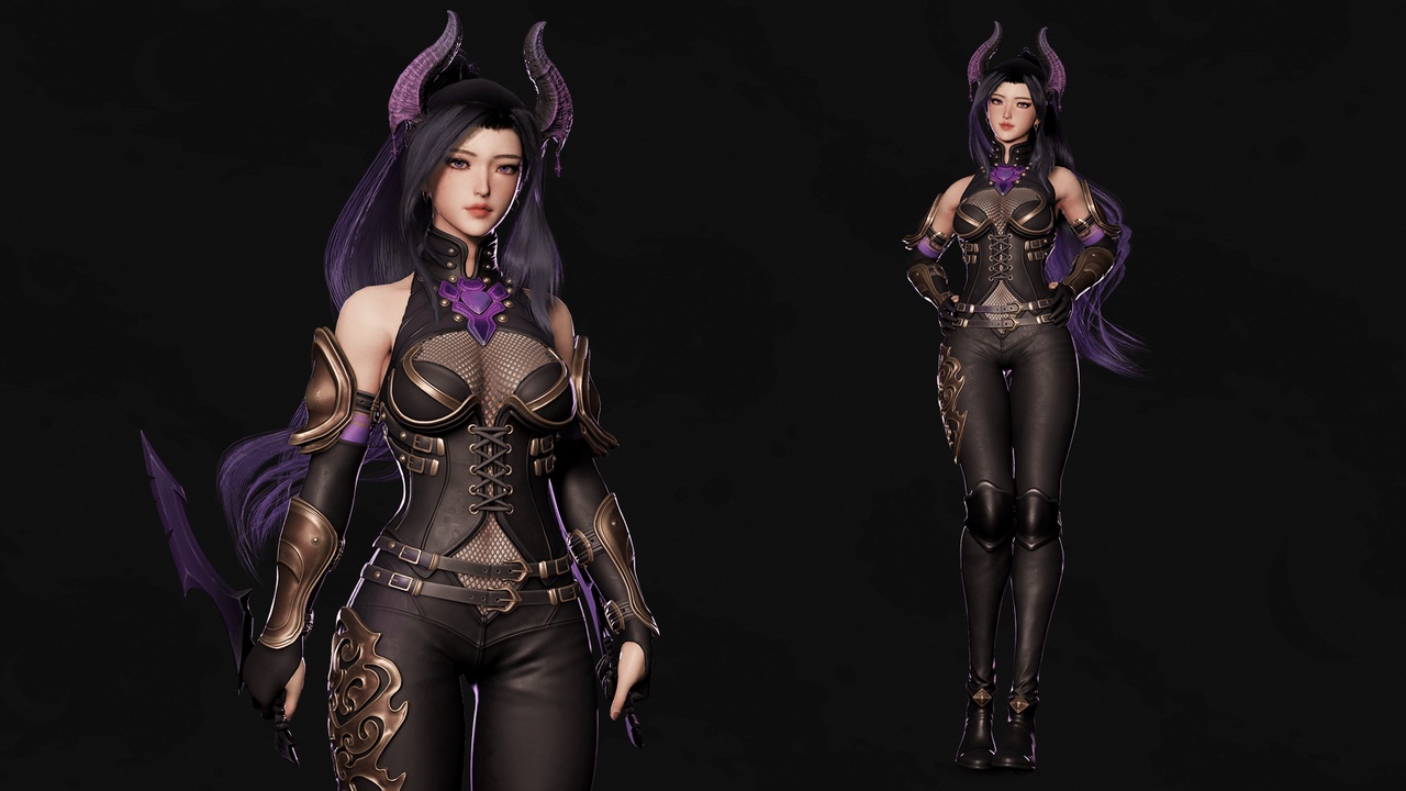 Media 1 for listing Demon Hunter Girl Nyx