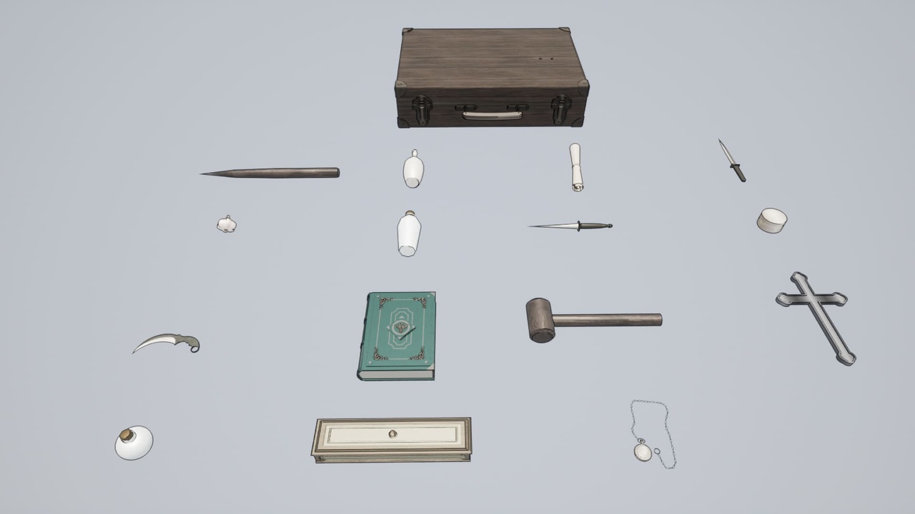 Media 1 for listing Vampire Hunting Kit