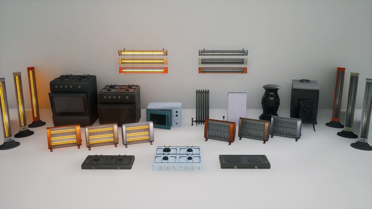 Media 1 for listing Heating Pack - Stoves / Radiators / Space Heaters / Ovens