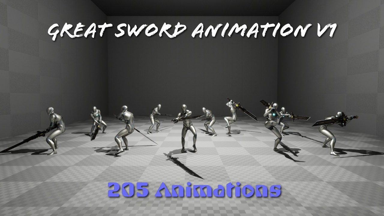 Media 1 for listing Great Sword Animation V1