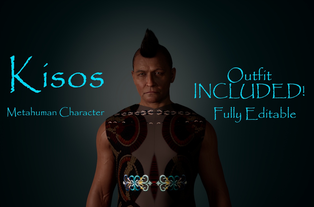 Medium 1 für Eintrag Kisos - Editable MetaHuman Character for UE 5.7
