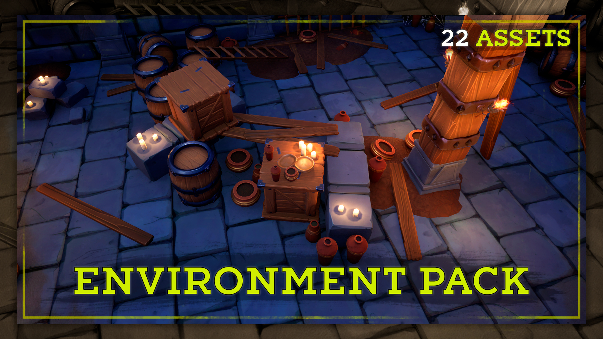 STYLIZED Environment Dungeon pack | Fab