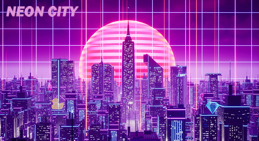 Neon City - Synthwave | Fab