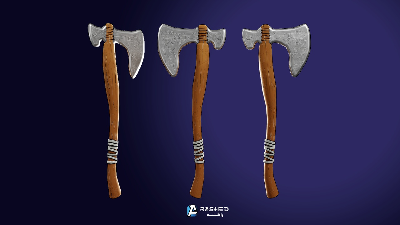 Media 1 for listing Stylized Axe | فأس ستايلز