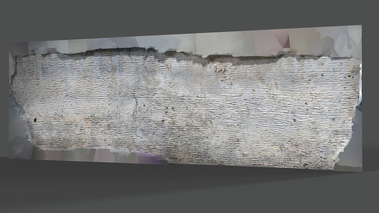 Media 1 for listing Abandoned Village Surface Scan - Stone Wall 12