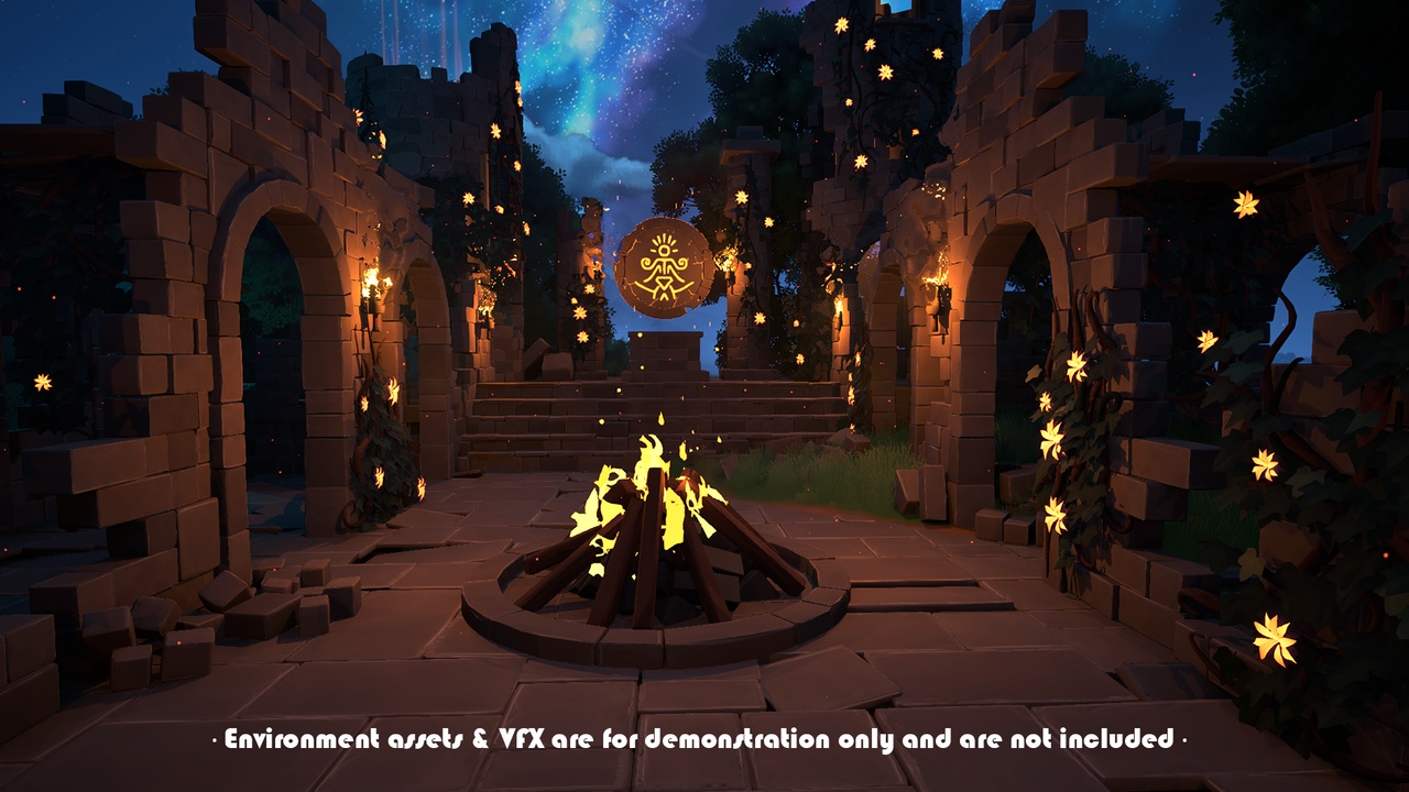Media 1 for listing Stylized Village Builder - Ruins Pack