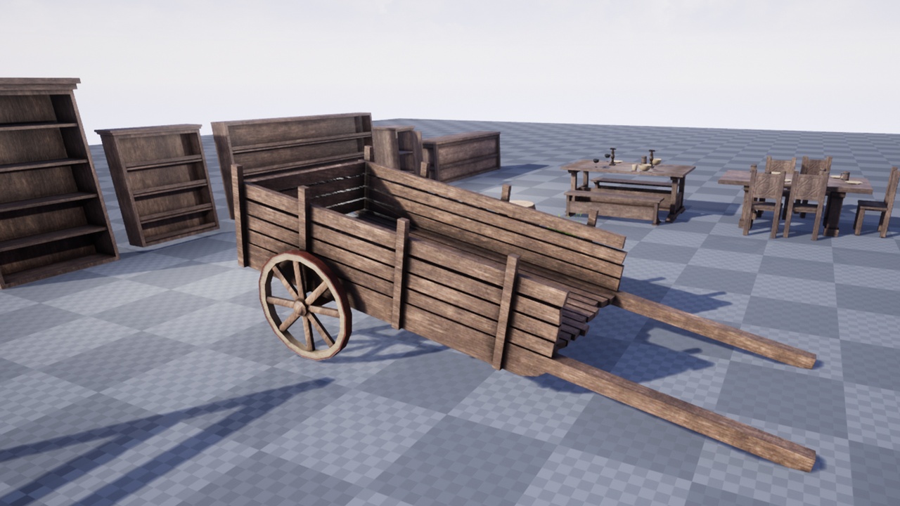 Media 1 for listing Mixed Medieval Props Pack Vol. 1