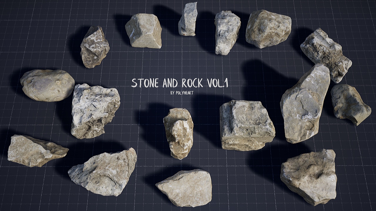 Media 1 for listing Stone & Rock Package Vol.1