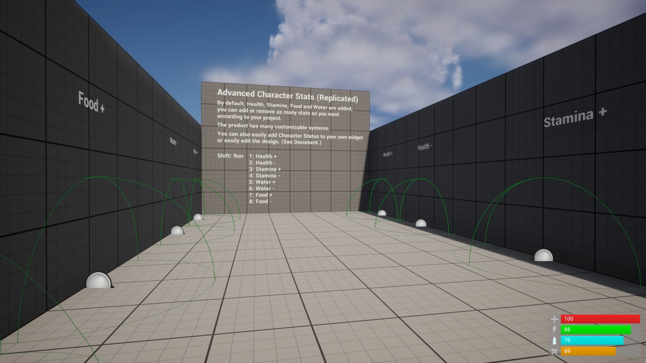 Media 1 for listing Advanced Character Stats (Replicated)