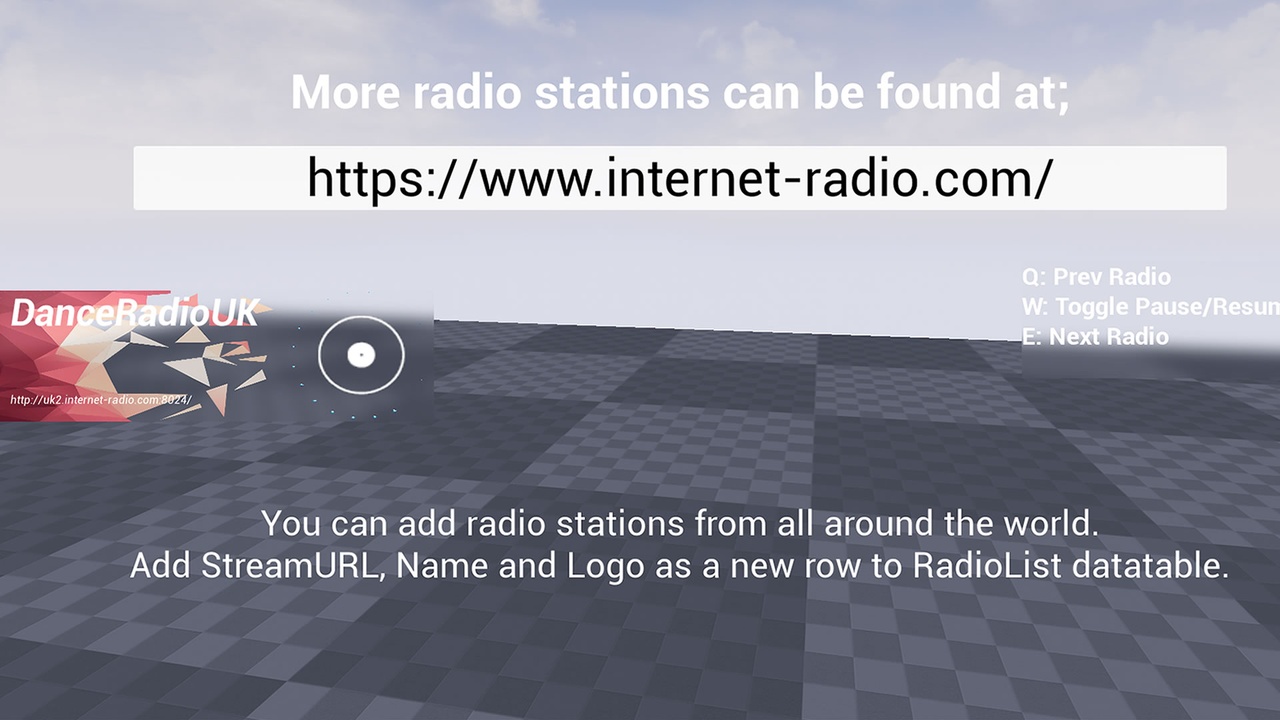 Media 1 for listing Internet Radio Player Scene Component