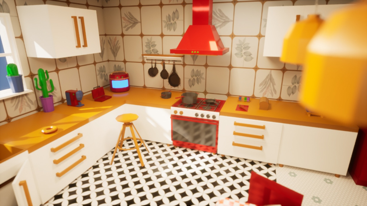 商品 LowPoly Kitchen Assets 的媒体 1