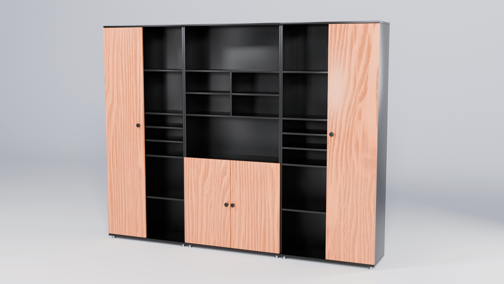 Media 1 for listing Modern Office Storage Cabinet with Shelves