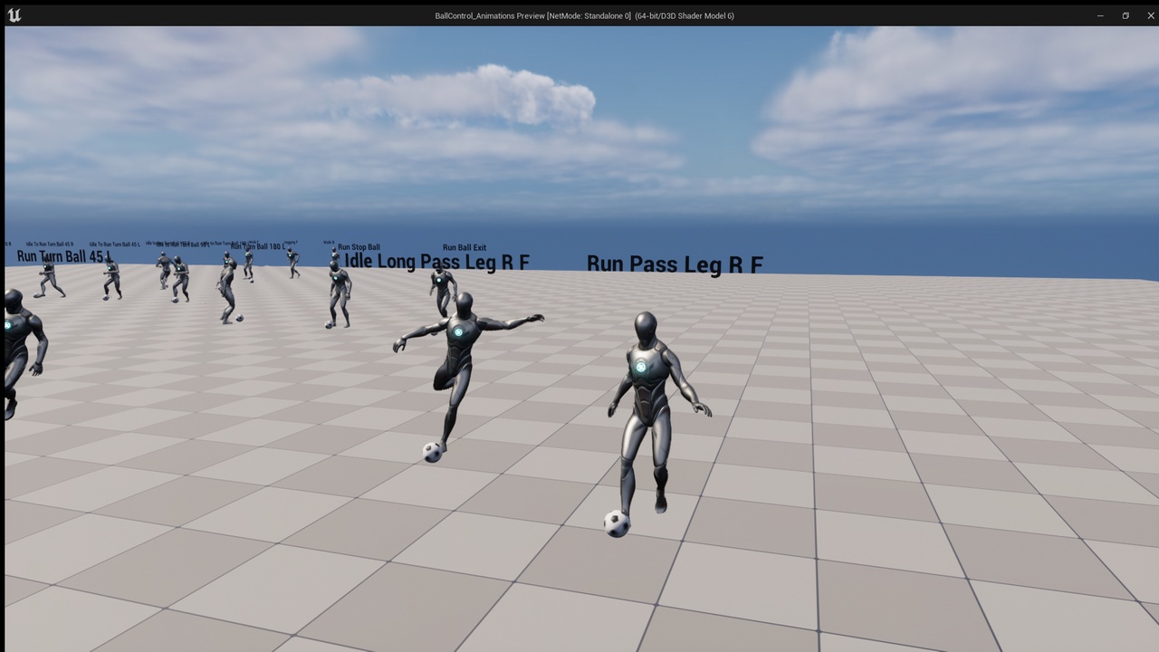 Media 1 for listing Ball Control Animations
