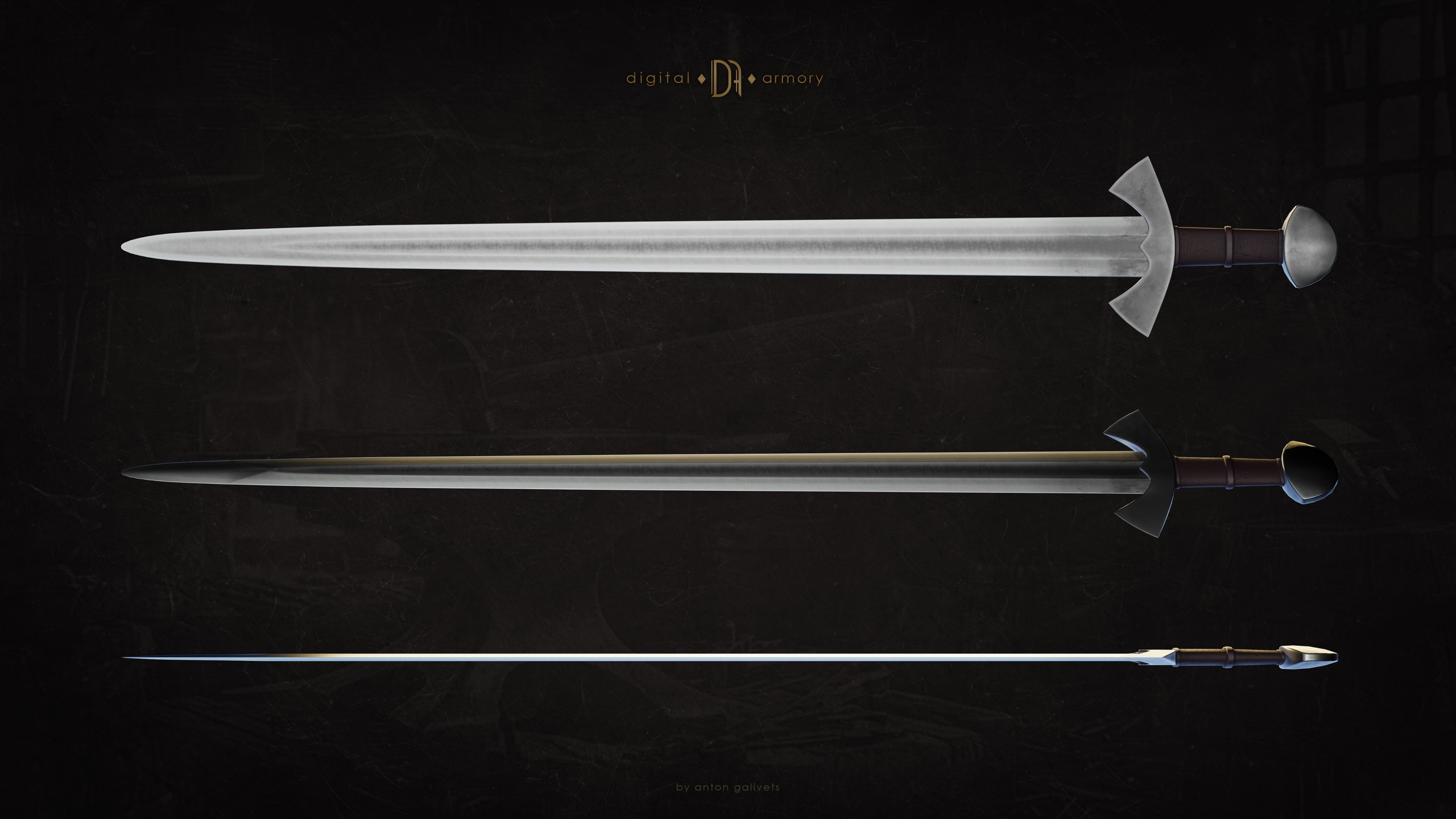 Media 1 for listing Knud Viking Sword