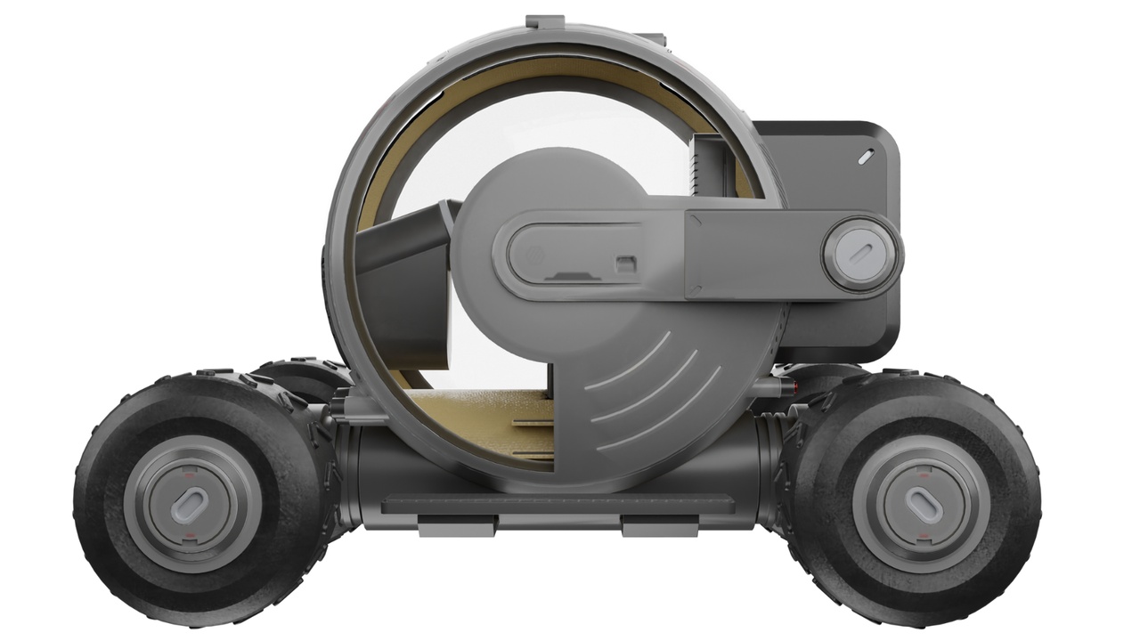 Media 1 for listing Futuristic Compact Urban Vehicle (3D Model)