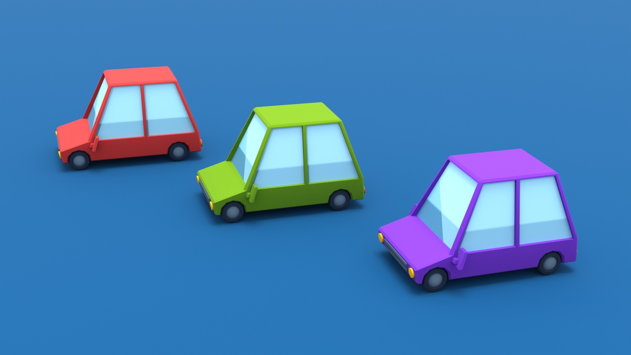 Media 1 for listing Low Poly Cars Drivable